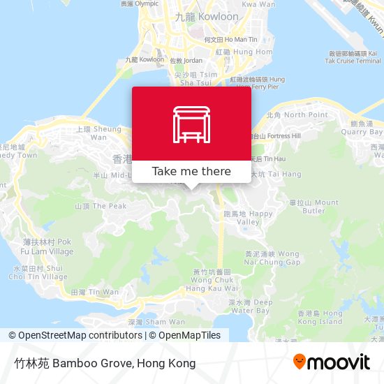 竹林苑 Bamboo Grove map