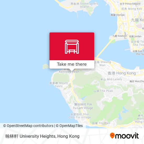 翰林軒 University Heights map