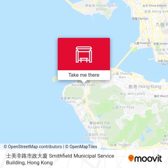 士美非路市政大廈 Smithfield Municipal Service Building map