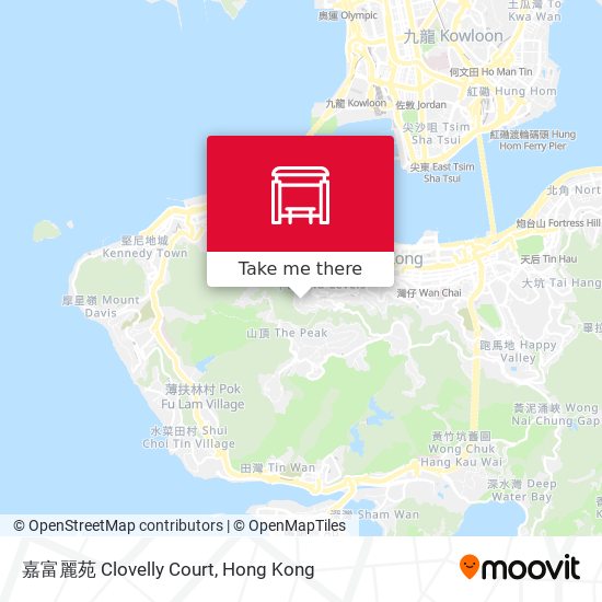 嘉富麗苑 Clovelly Court map