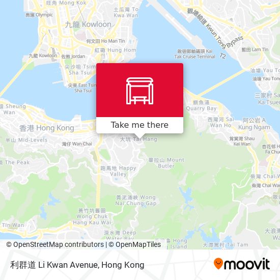 利群道 Li Kwan Avenue map