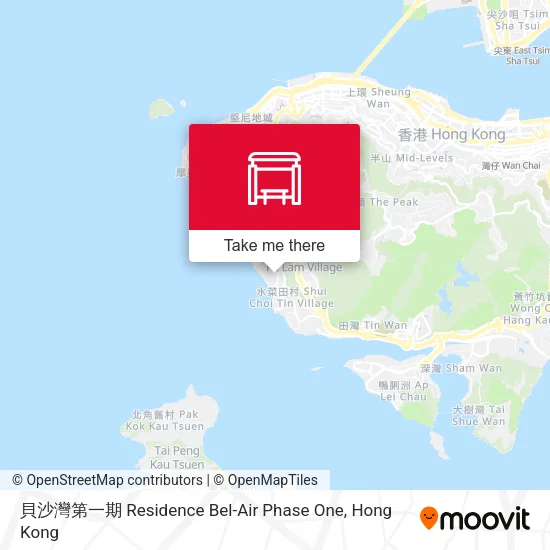 貝沙灣第一期 Residence Bel-Air Phase One地圖
