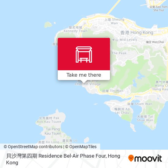 貝沙灣第四期 Residence Bel-Air Phase Four map