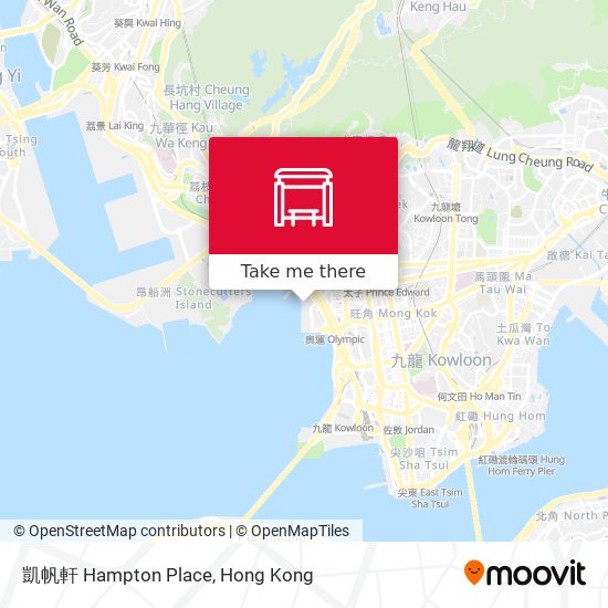 凱帆軒 Hampton Place map