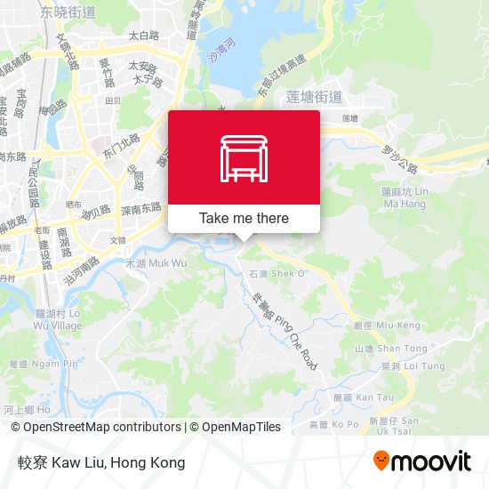 較寮 Kaw Liu map
