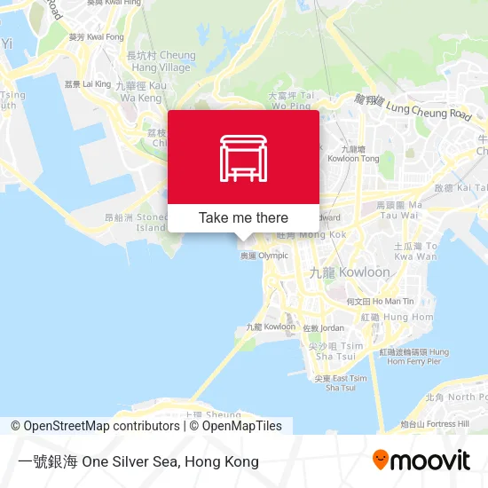 一號銀海 One Silver Sea map