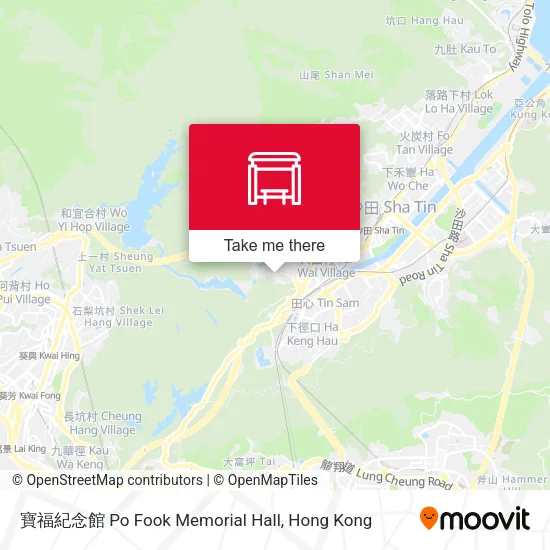 寶福紀念館 Po Fook Memorial Hall地圖