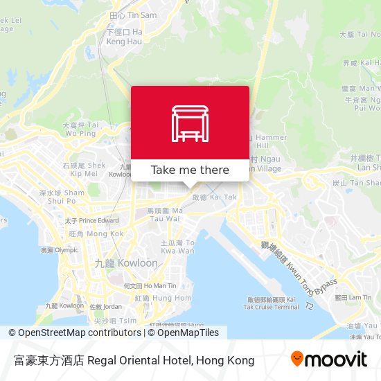 富豪東方酒店 Regal Oriental Hotel map