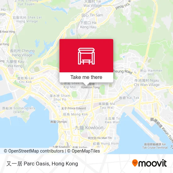 又一居 Parc Oasis map