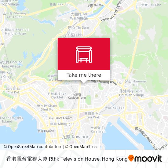 香港電台電視大廈 Rthk Television House map