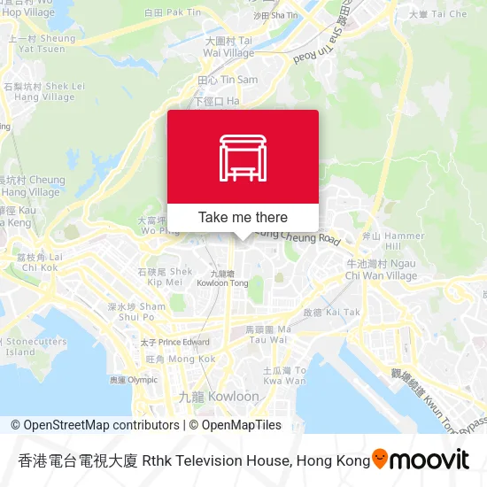 香港電台電視大廈 Rthk Television House地圖