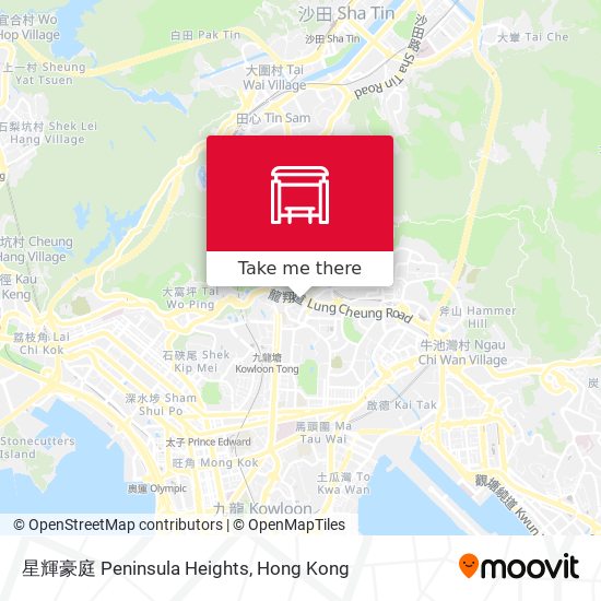 星輝豪庭 Peninsula Heights map