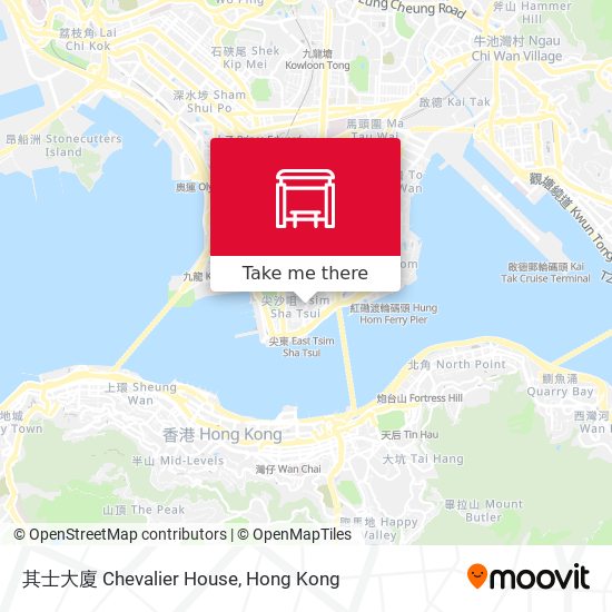 其士大廈 Chevalier House map