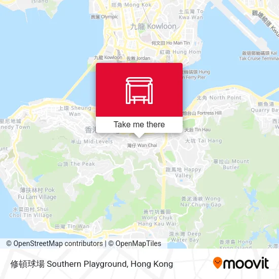 修頓球場 Southern Playground地圖