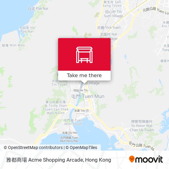 雅都商場 Acme Shopping Arcade map