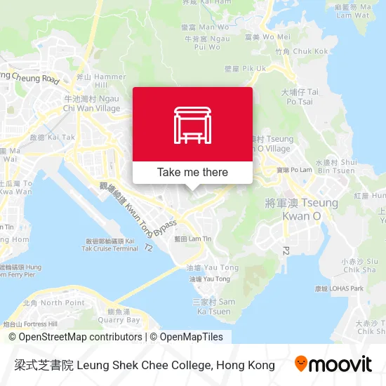 梁式芝書院 Leung Shek Chee College地圖