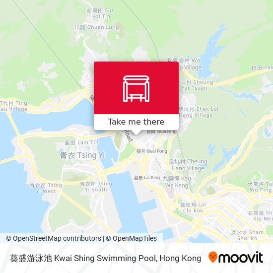 葵盛游泳池 Kwai Shing Swimming Pool map