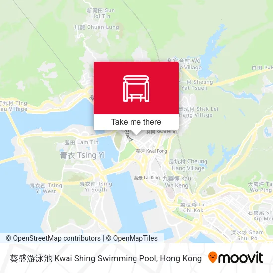 葵盛游泳池 Kwai Shing Swimming Pool地圖