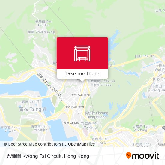 光輝圍 Kwong Fai Circuit map
