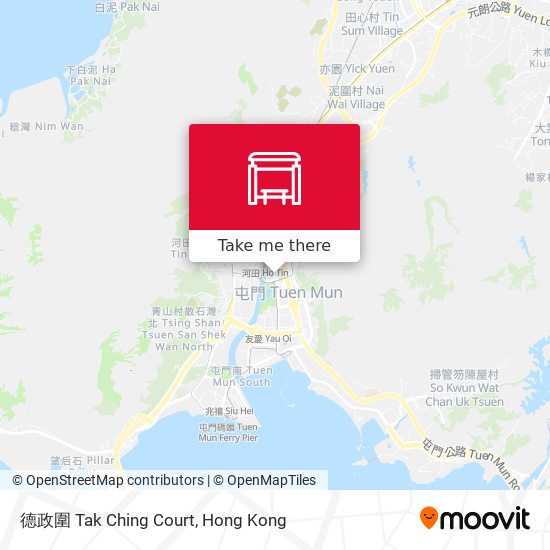 德政圍 Tak Ching Court map
