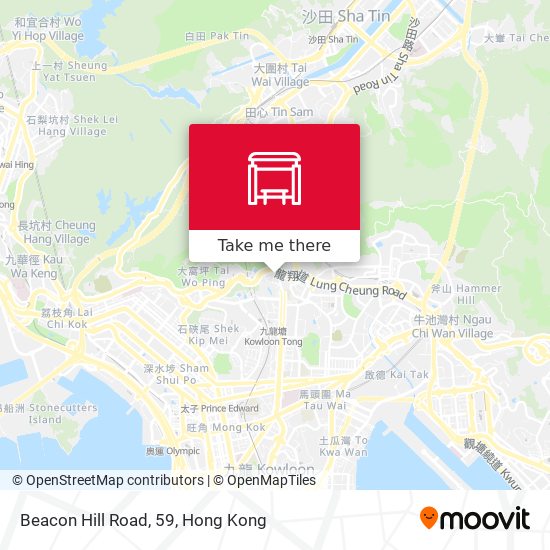 Beacon Hill Road, 59地圖