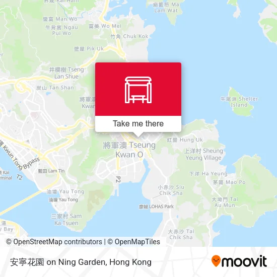 安寧花園 on Ning Garden map