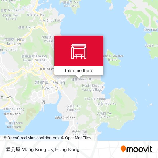 孟公屋 Mang Kung Uk map