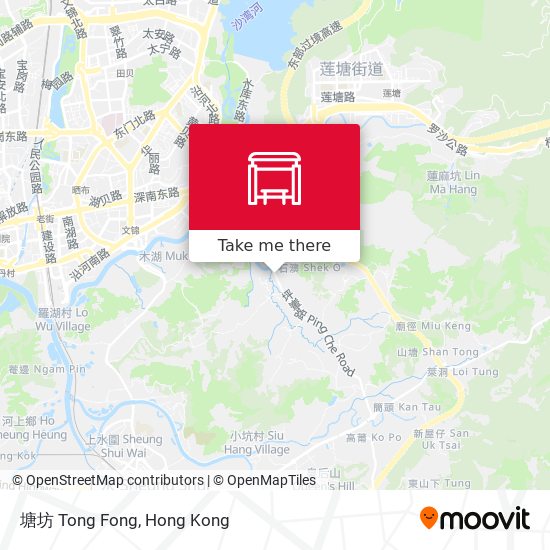 塘坊 Tong Fong map