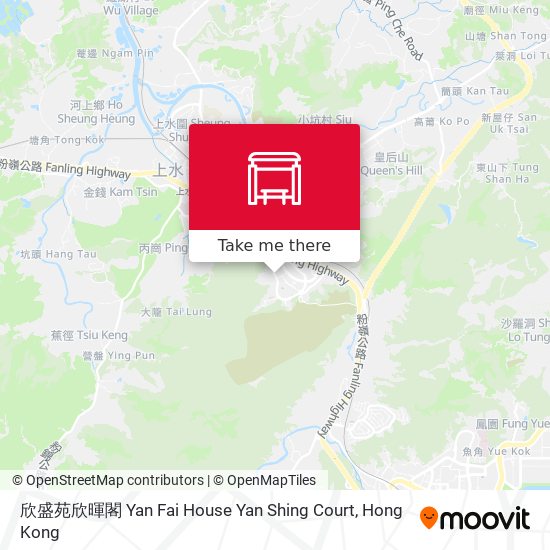 欣盛苑欣暉閣 Yan Fai House Yan Shing Court map