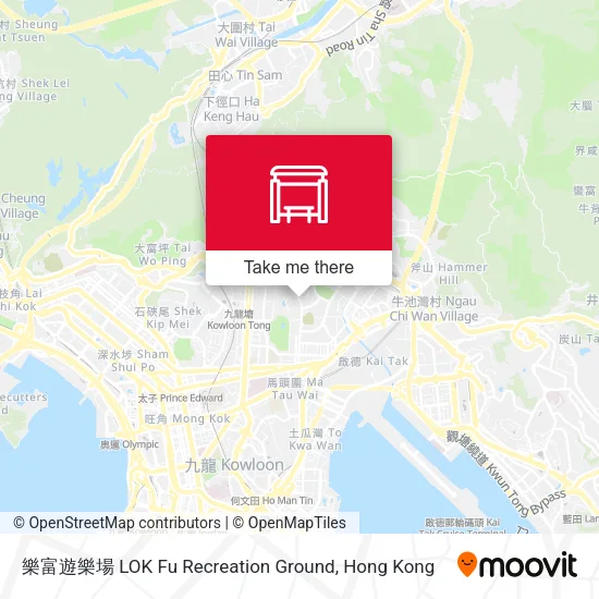 樂富遊樂場 LOK Fu Recreation Ground地圖
