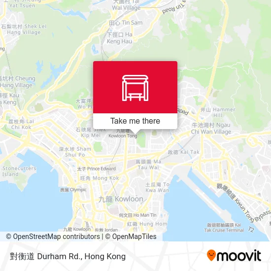對衡道 Durham Rd. map