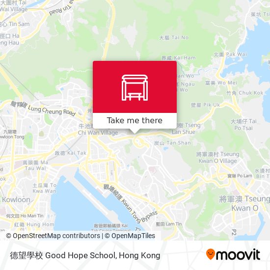 德望學校 Good Hope School map