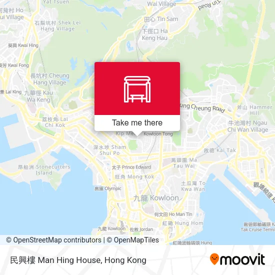 民興樓 Man Hing House地圖