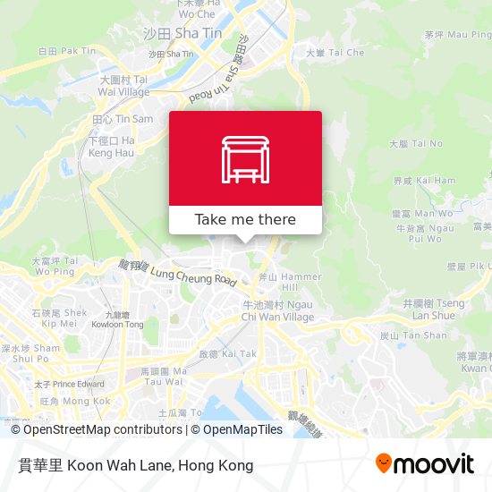 貫華里 Koon Wah Lane map