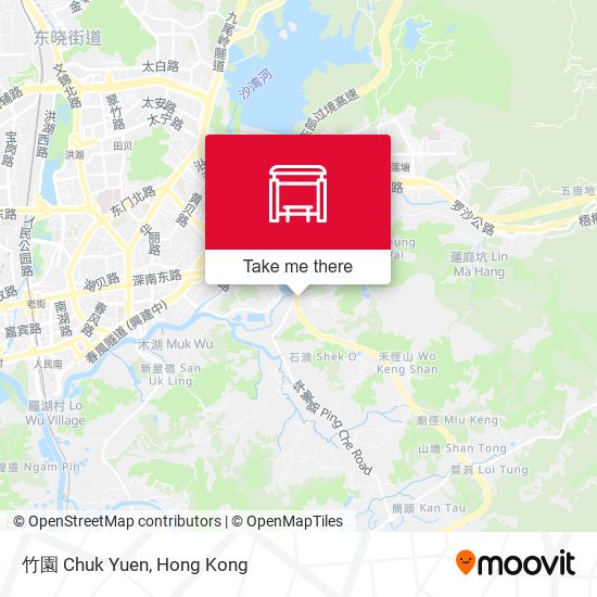 竹園 Chuk Yuen map