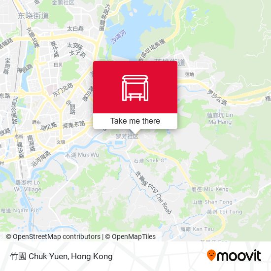 竹園 Chuk Yuen地圖