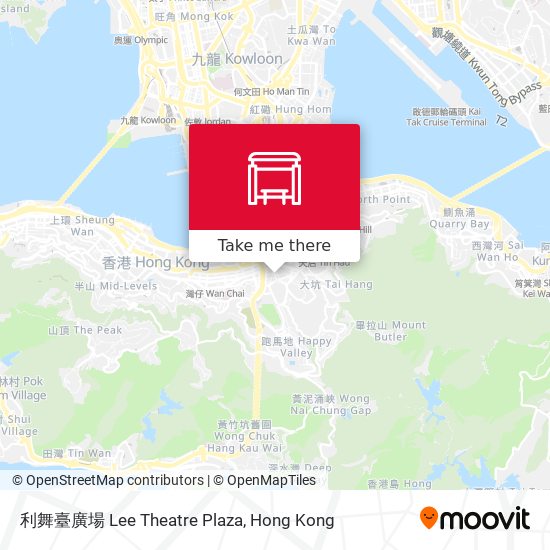 利舞臺廣場 Lee Theatre Plaza map