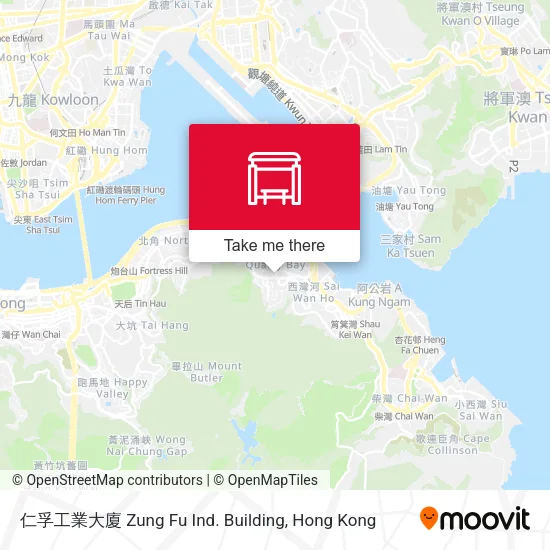 仁孚工業大廈 Zung Fu Ind. Building地圖