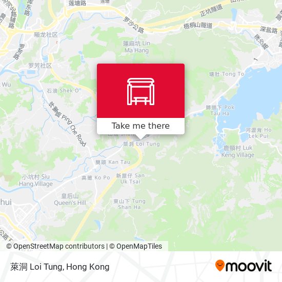 萊洞 Loi Tung map