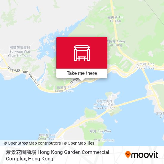 豪景花園商場 Hong Kong Garden Commercial Complex map