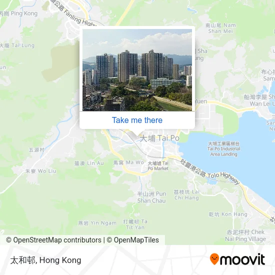 太和邨 map