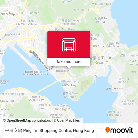 平田商場 Ping Tin Shopping Centre地圖