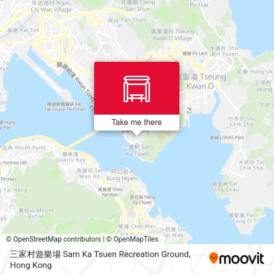 三家村遊樂場 Sam Ka Tsuen Recreation Ground地圖