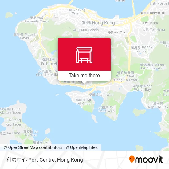 利港中心 Port Centre地圖