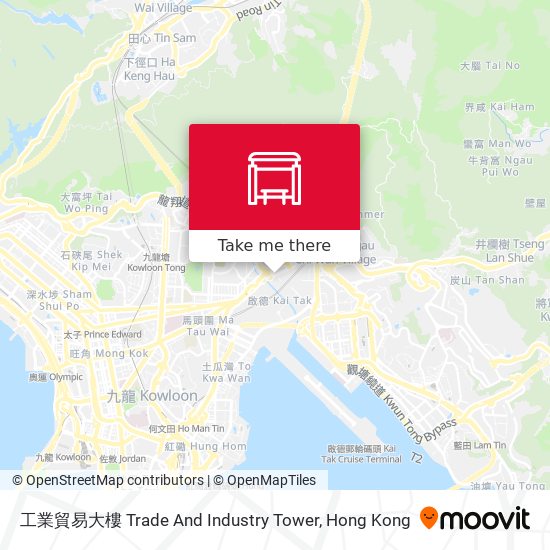 工業貿易大樓 Trade And Industry Tower map