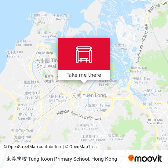 東莞學校 Tung Koon Primary School map