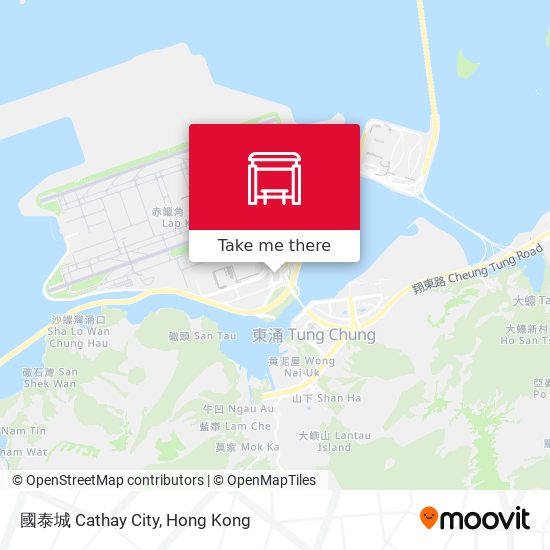 國泰城 Cathay City map