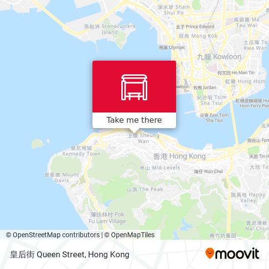 皇后街 Queen Street map