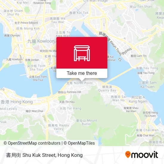 書局街 Shu Kuk Street地圖