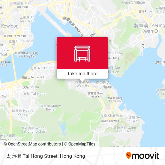 太康街 Tai Hong Street map